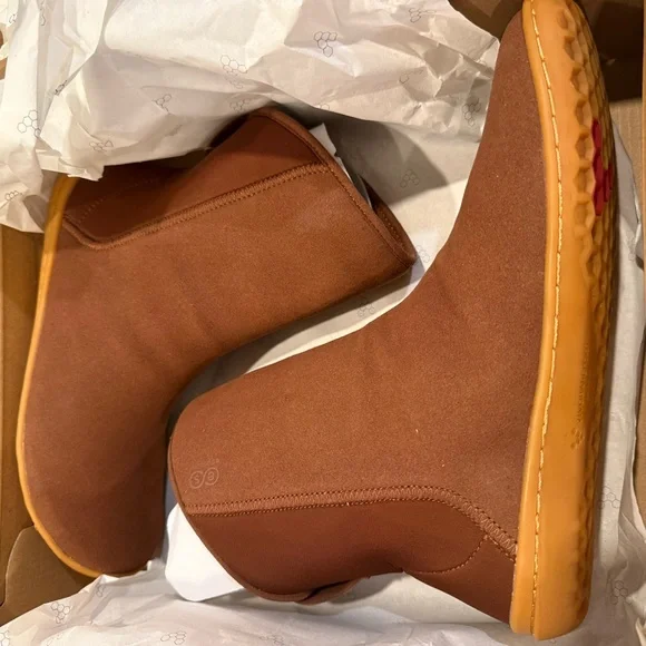 NEW Vivo Barefoot Brown Sharpei boots - size 6 - Picture 4 of 7